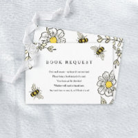 Bumble Bee Apportez Une Carte De Demande De Livre