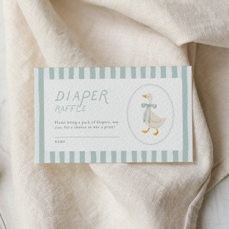 D'accompagnement Carte à insérer pour la douche bébé Silly Goose Ti