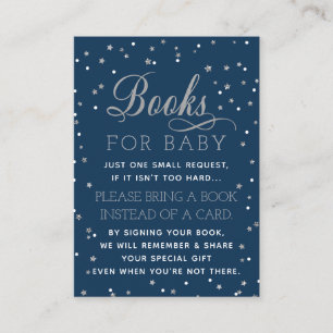 D'accompagnement Carte Apporte un livre, Twinkle Star, Baby Shower