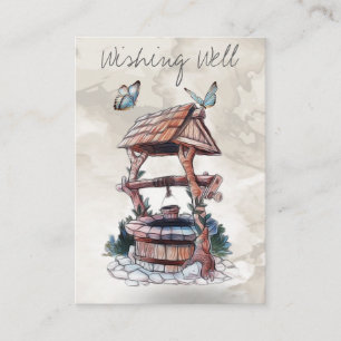 D'ACCOMPAGNEMENT CARTE CADEAU WISHING WELL INSERTION