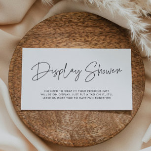 D'accompagnement Carte d'affichage minimaliste moderne