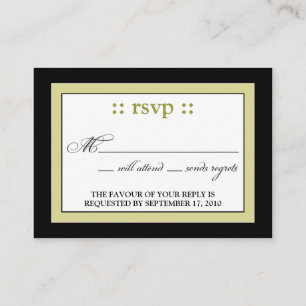 D'accompagnement :: Carte d'anniversaire RSVP