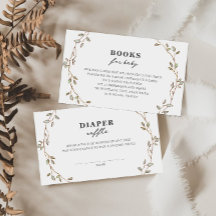 Carte d'annonce de tirage au sort de couche botani