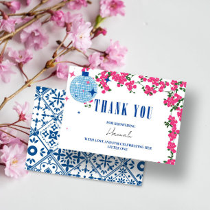 D'accompagnement Carte de baby shower de bougainvilliers grecs Merc