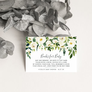 D'accompagnement Carte de Baby shower de demande de réservation flo