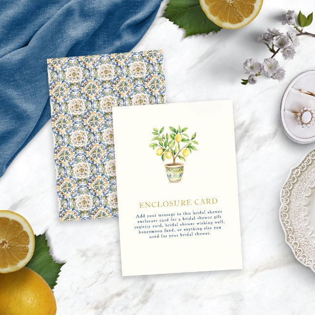 D'accompagnement Carte de boîtier citron (Lemon Enclosure Card
)