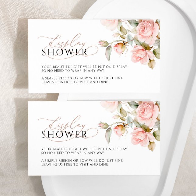 D'accompagnement Carte de boîtier de douche à affichage rose et ver (Créateur téléchargé)
