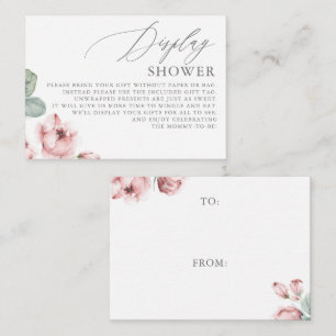 D'accompagnement Carte de boîtier de douche à Rose poussiéreux