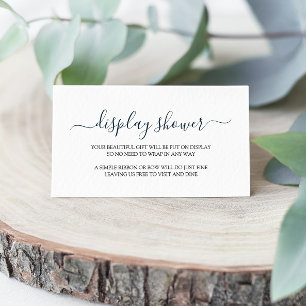 D'accompagnement Carte de boîtier de douche d'affichage simple