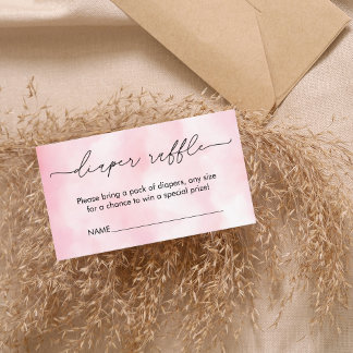 D'accompagnement Carte de boîtier de neuf Baby showers rose Cloud