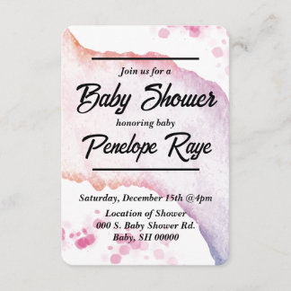 D'accompagnement Carte de boîtier en aquarelle Ombre