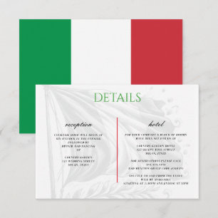 D'accompagnement Carte de boîtier en couple Italie