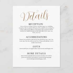 D'accompagnement Carte de boîtier Mariage blanc