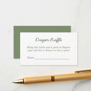 D'accompagnement Carte de boîtier minimaliste pour couches vertes S