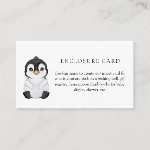 D'accompagnement Carte de boîtier personnalisée du Baby shower de p
