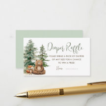 Carte de boîtier pour Baby shower d'aventure Boy W