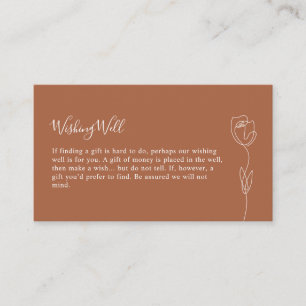 D'accompagnement Carte de boîtier pour Rose de ligne Whimssical