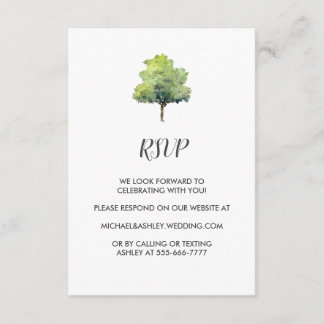 D'accompagnement Carte de boîtier RSVP Russe Barn Mariage campagnar