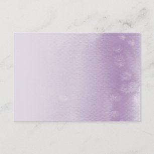 D'accompagnement CARTE DE CHEMISE :: aquarelle ombre violet