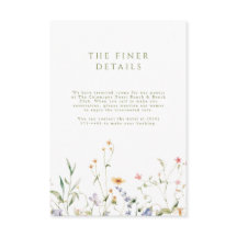 Carte de clôture de mariage du petit jardin