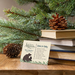 D'accompagnement Carte de demande de Baby shower de Little Bear Rus