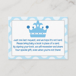 D'accompagnement Carte de demande de carnet de livres pour bébé Lit