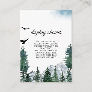 D'accompagnement Carte de douche d'affichage de Rocky Mountain