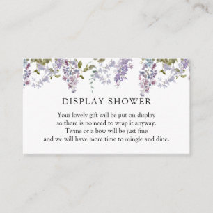 D'accompagnement Carte de douche Lilac et Lavender