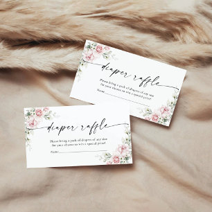 D'accompagnement Carte de fermeture à rabat pour couches Roses Rose