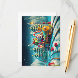 D'accompagnement Carte de fermeture du réveillon de Noël Express pè