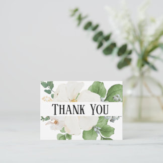 D'accompagnement Carte de Florale Moderne Minimaliste Élégante