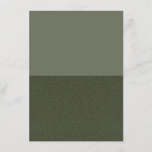 D'accompagnement Carte de l'enveloppe en mousse vert Half & Half – 