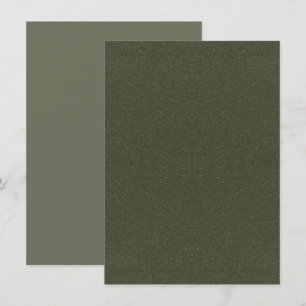 D'accompagnement Carte de présentation à texture de mousse verte –