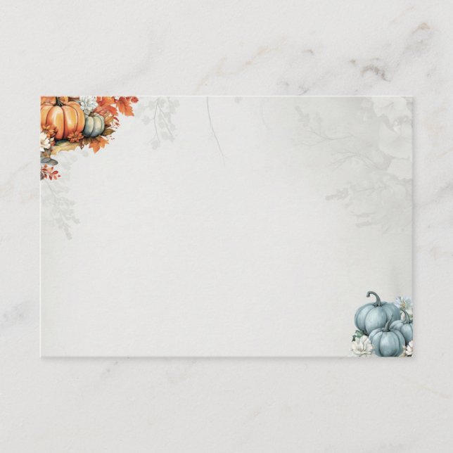 D'accompagnement Carte de recette vierge de base gourmande (Devant)