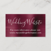 Carte de site Web Mariage Bourgogne Insérer
