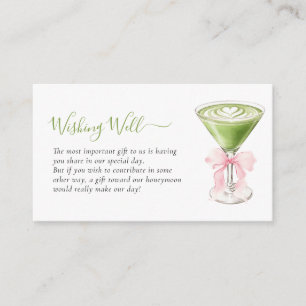 D'accompagnement Carte de Souhaits de Mariage Parfaite Matcha