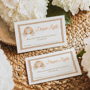 D'accompagnement Carte de tombola de couches pour Baby Shower Littl