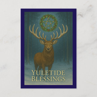 D'accompagnement Carte de vœux de Noël pour cerf