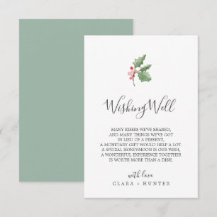 D'accompagnement Carte de voeux Mariage de Noël