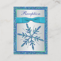 Carte d'enceinte Aqua, Argent, Flèche de neige ble
