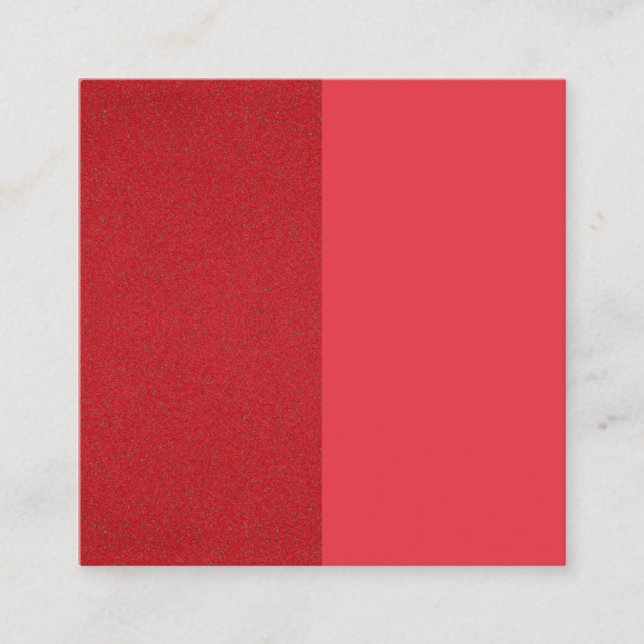 D'accompagnement Carte d'Enclosure à Texture Tomate Rouge Divisée ( (Devant)