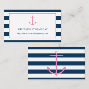 D'accompagnement Carte d'enregistrement des Fêtes des mariées nauti