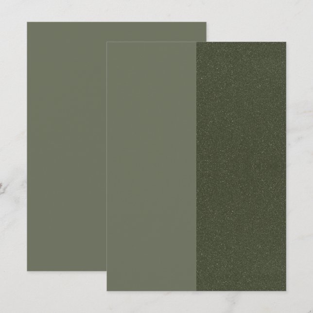 D'accompagnement Carte d'enveloppe à compartiment divisé en mousse  (Devant / Derrière)