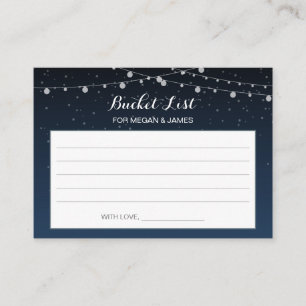 D'accompagnement Carte d'idées de liste des Mariages russes Starry 