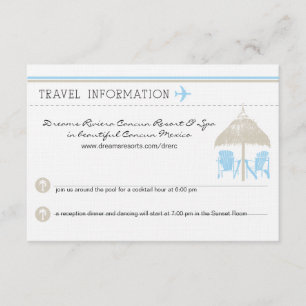 D'accompagnement Carte d'information - Carte d'embarquement