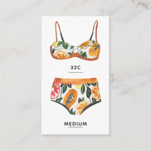 D'accompagnement Carte d'insertion de lingerie de plage