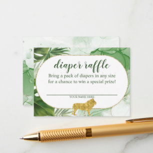 D'accompagnement Carte d'invitation au tirage au sort des couches S