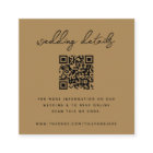 Carte d'invitation jointe au site web de mariage |