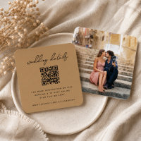 Carte d'invitation jointe au site web de mariage |
