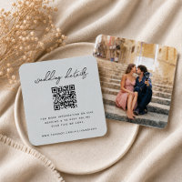 Carte d'invitation jointe au site web de mariage |